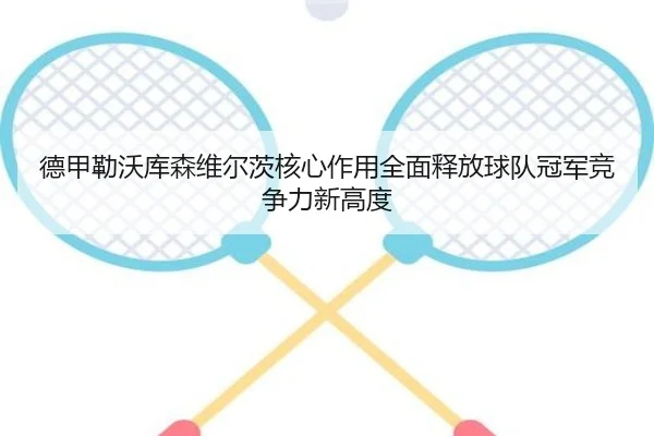 德甲勒沃库森维尔茨核心作用全面释放球队冠军竞争力新高度 | kaiyun